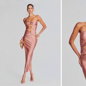 Shani Shemer Lily Long Lyrca Dress XS